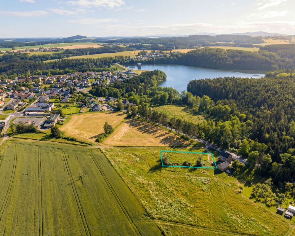 Prodej pozemku, 1298 m², Římov